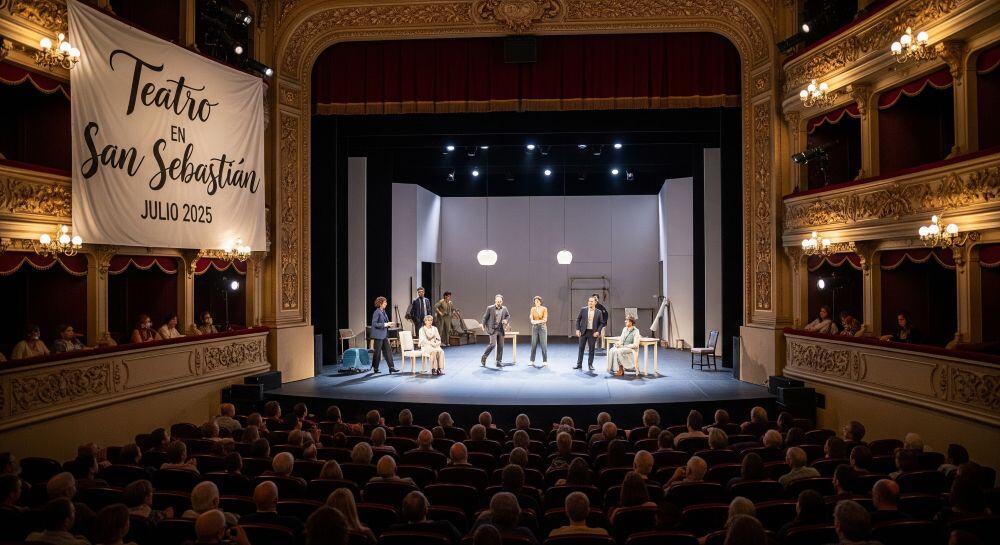 Teatro en San Sebastián julio 2025