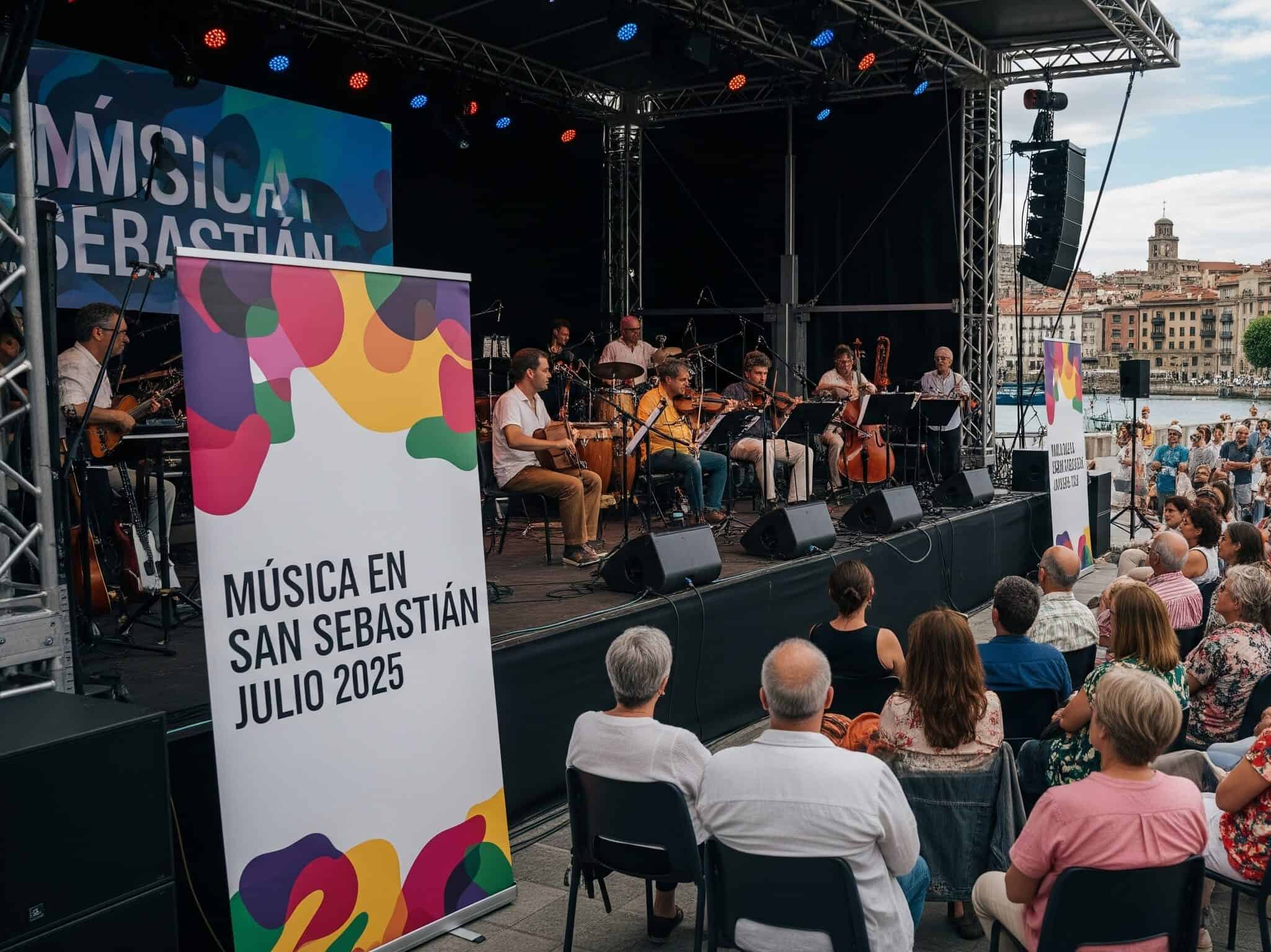 musica julio 2025 san sebastian